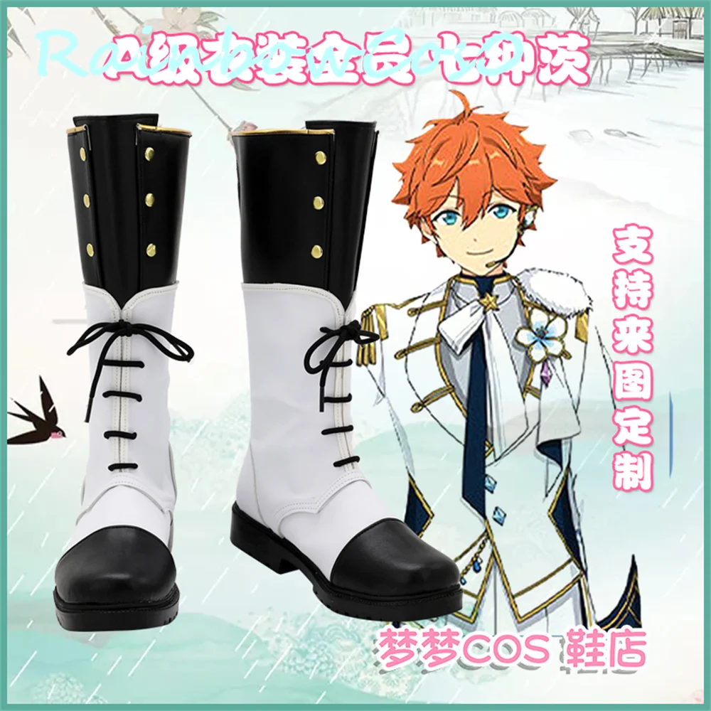 Ensemble Stars es2 es música Amagi Rinne Cosplay zapatos botas juego Anime carnaval fiesta Halloween Navidad W2280