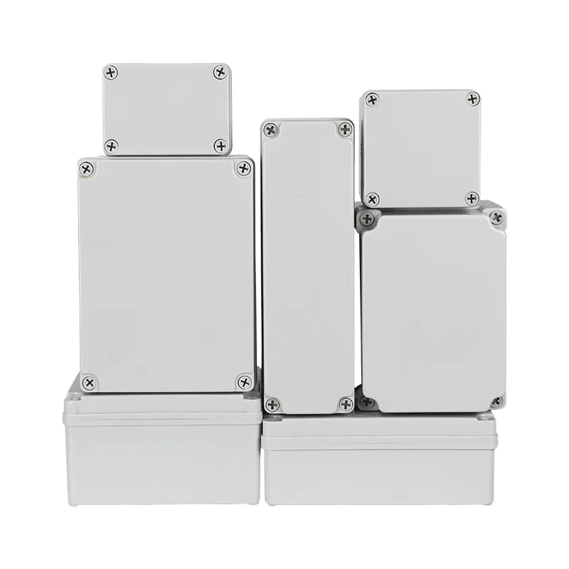 IP65 Waterdichte Plastic Behuizing Doos Wit Elektronische Project Instrument Case Elektrische Project Outdoor Junction Box Stofdicht