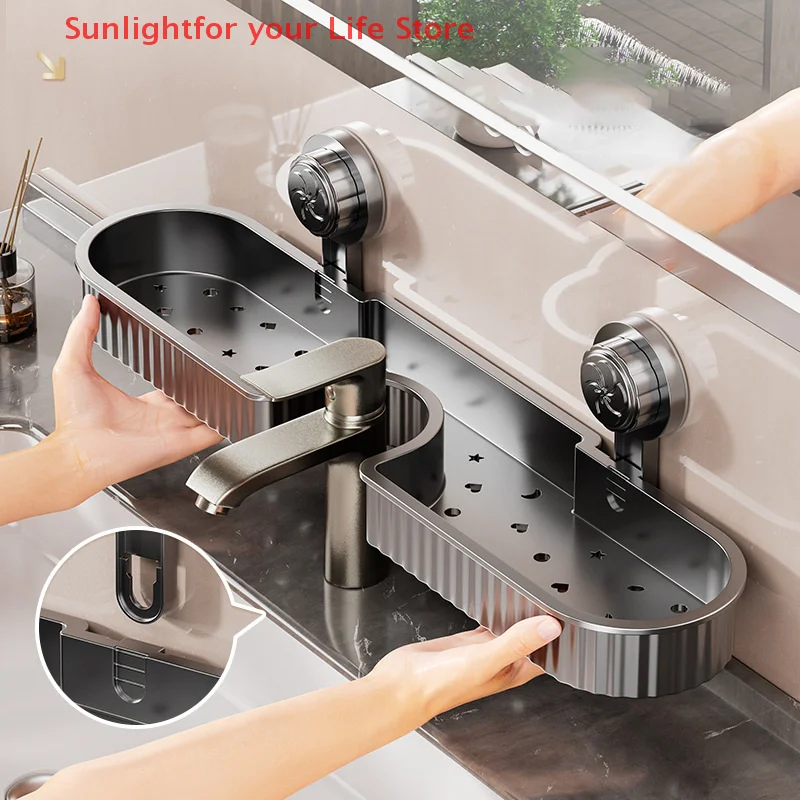 1 قطعة كأس الشفط المنزلية بالوعة الرف دون الحفر الحائط صنبور استنزاف المنظم صنبور نماذج عالمية #5