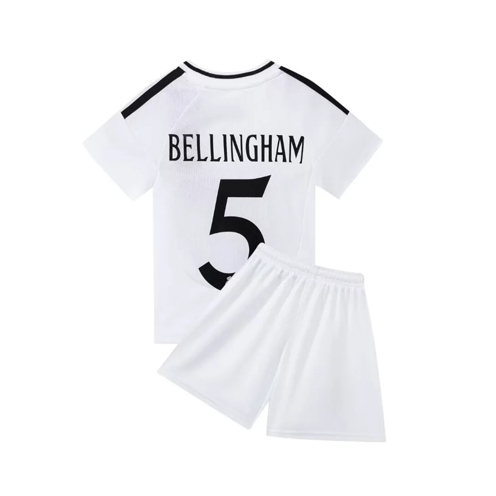 children's  sport set boy girl  BELLINGHAM5  Fans shirt Training wear men and kids games  football kits Leisure Uniforms