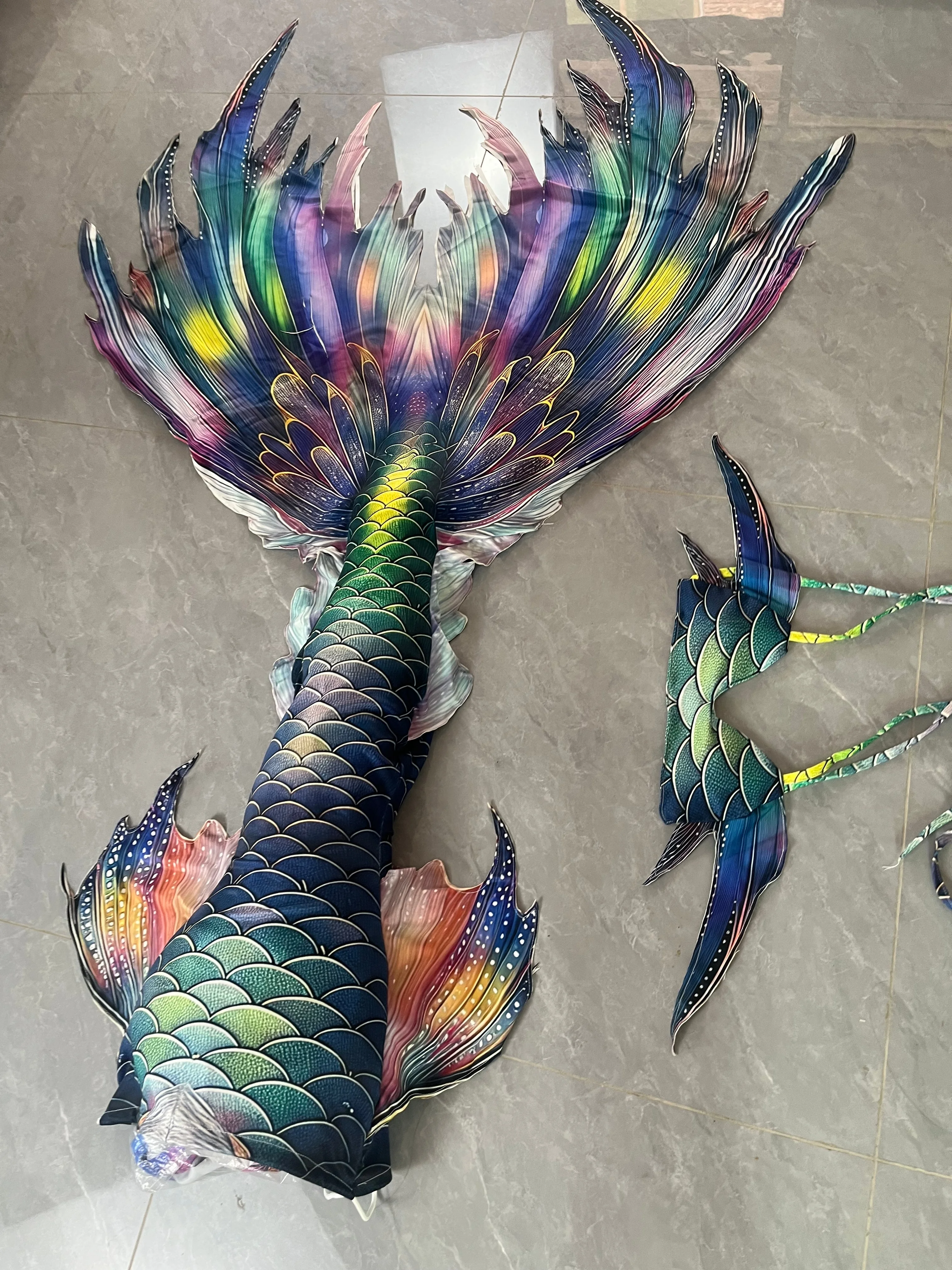 

Original Design Colorful Adult Mermaid Lightweight Large Tail Summer Beach Vacation Photoshoot Mermaid Costume