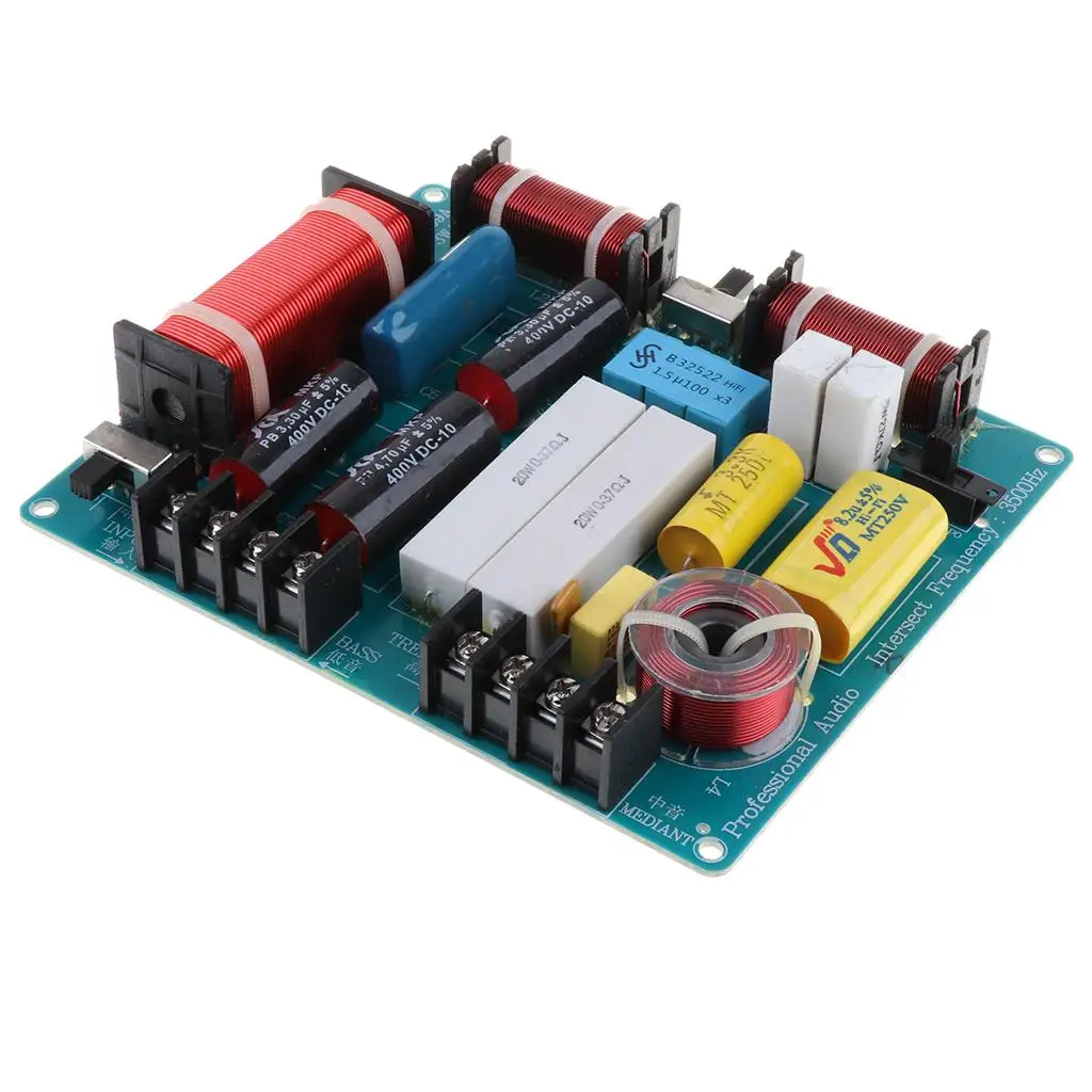Speaker Frequency Divider Distributor High Quality Metal Film Capacitor Audio Splitter for DIY Hifi Speakers