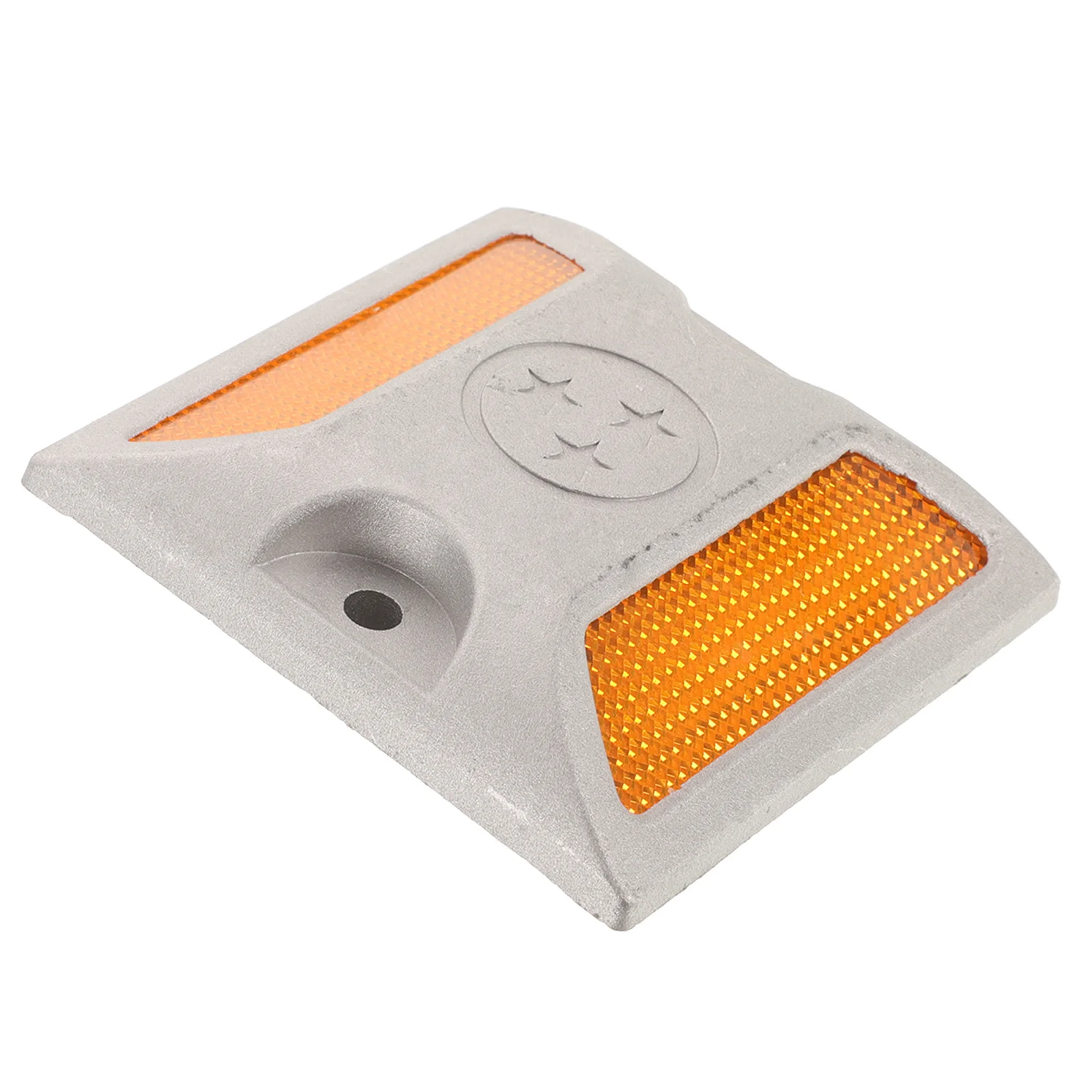 Aluminum Road Studs Reflective Driveway Marker For Highway Garden Pavement Safety Roadside Reflectors Traffic Accessories