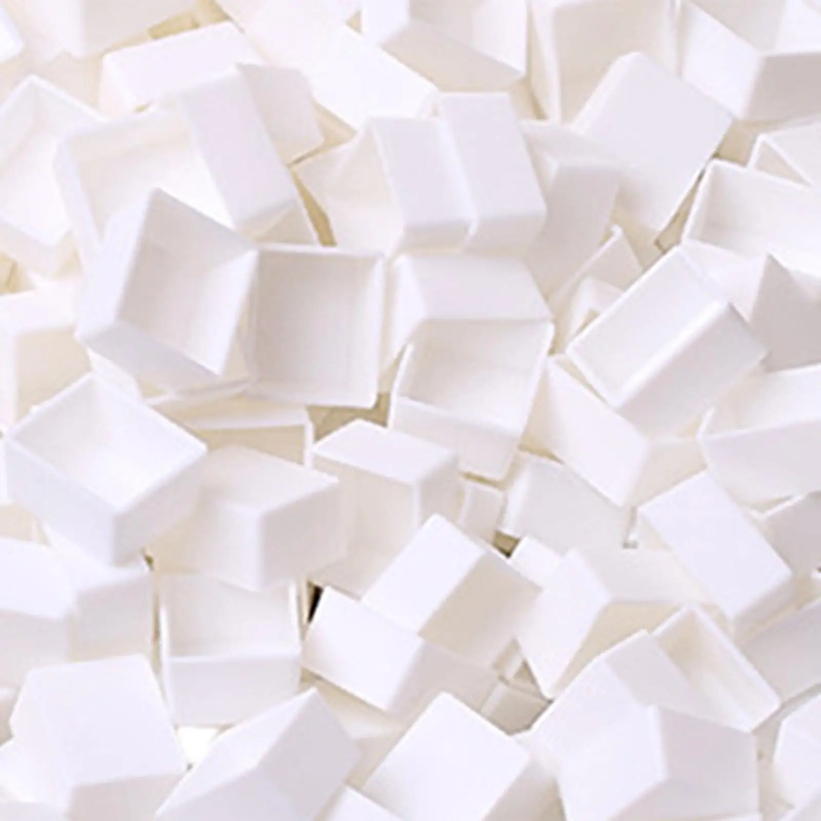 100 Pieces Empty Watercolor Half Pan Trip Leakproof Portable Paint Palette for Teens Artists Children Oil Paints Drawing