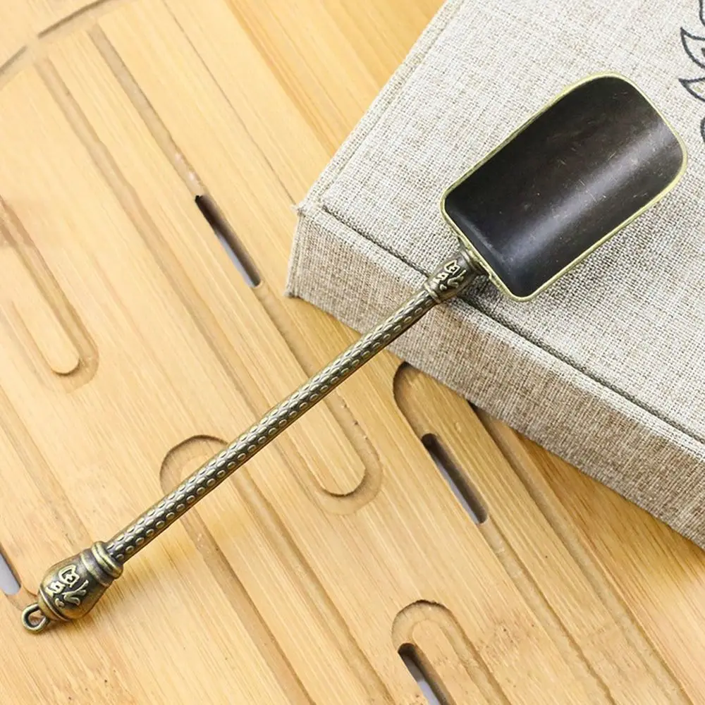 

Новая ложка матча из медного сплава, традиционная термостойкая ложка для листового чая, мерная ложка для чайной церемонии