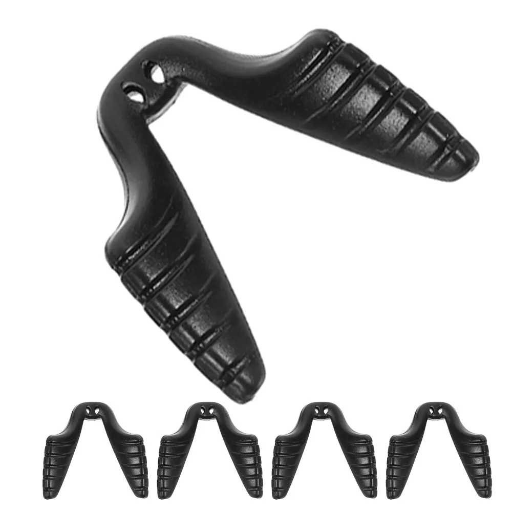 

5Pcs Soft Silicone Eyeglass Nose Pads U Shaped Dual Screw Design for Cycling Sunglasses Outdoor Activities Black Glasses Nose