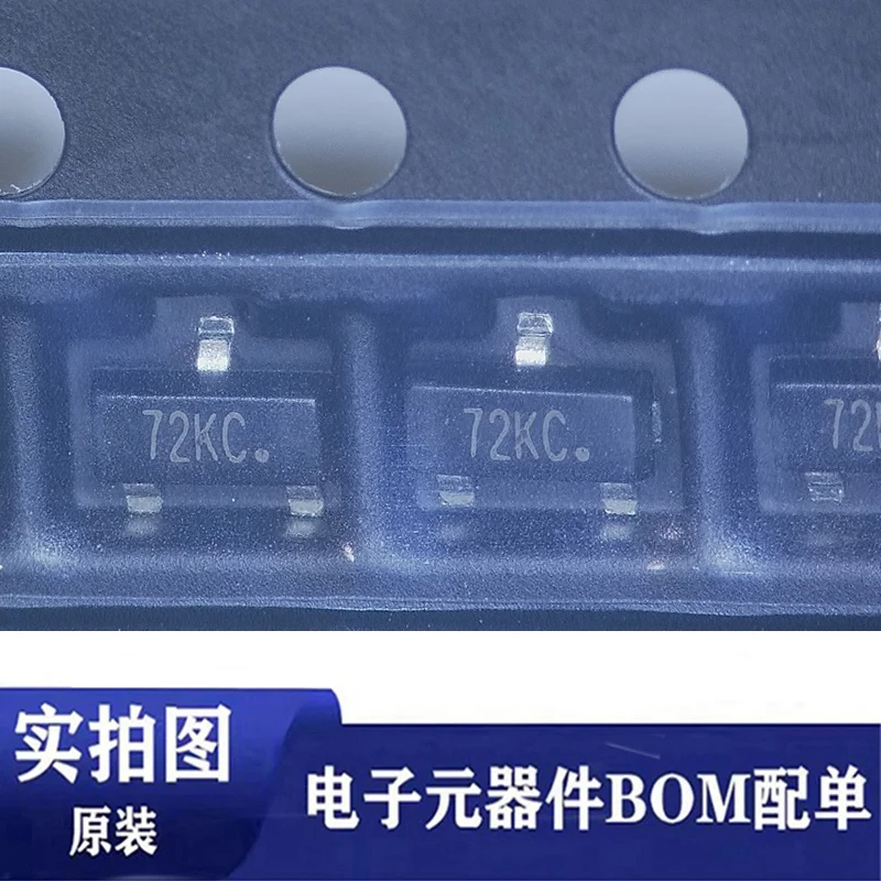

10-30PCS 2N7002KS-TP 2N7002KS MCC SOT23 Screen Printing: 72KC