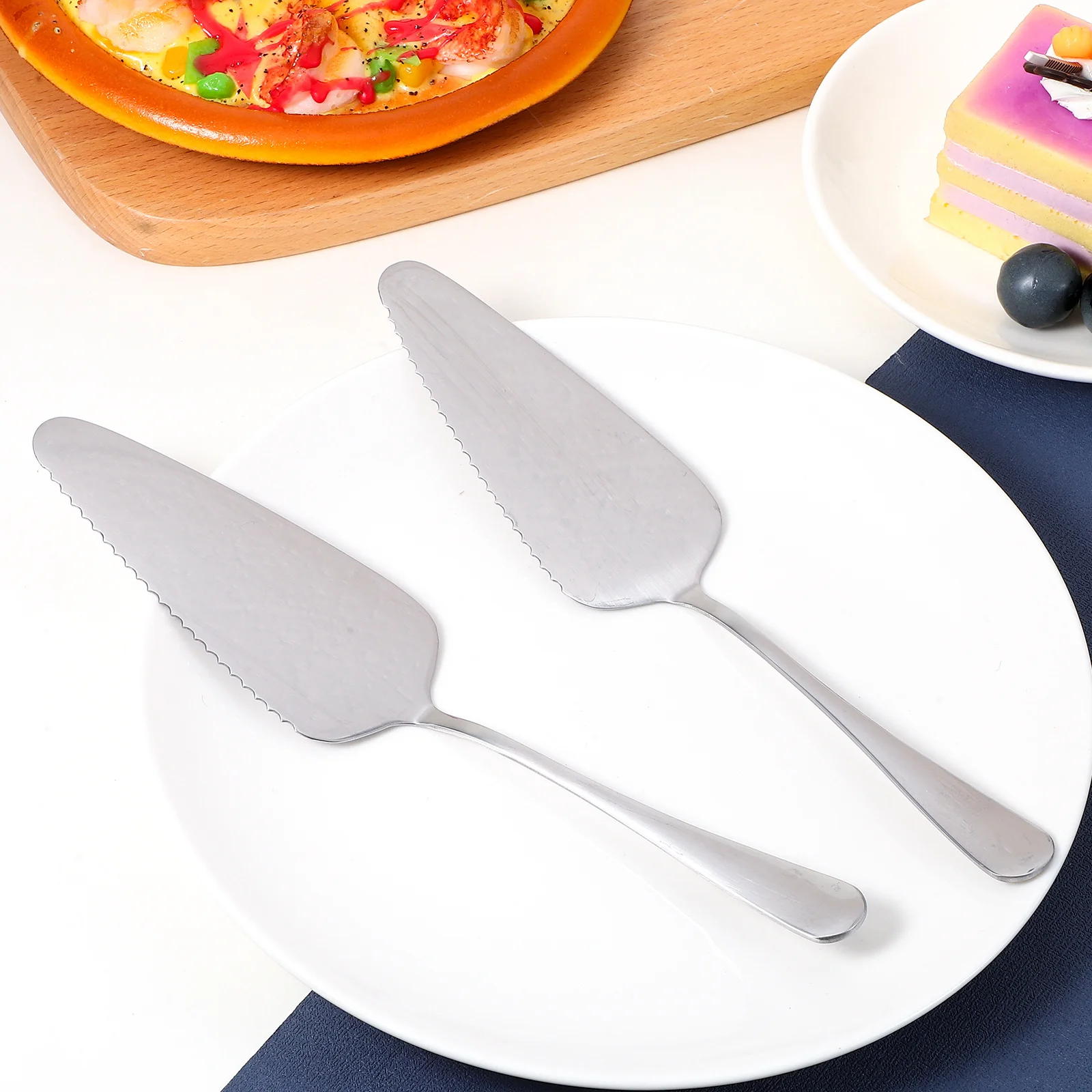 

2 шт., сервер для торта, нержавеющая сталь, сервировочная лопаточка для свадебного торта, сервер для пирога, инструмент для вечерние, посуда, поставка для свадебной вечеринки