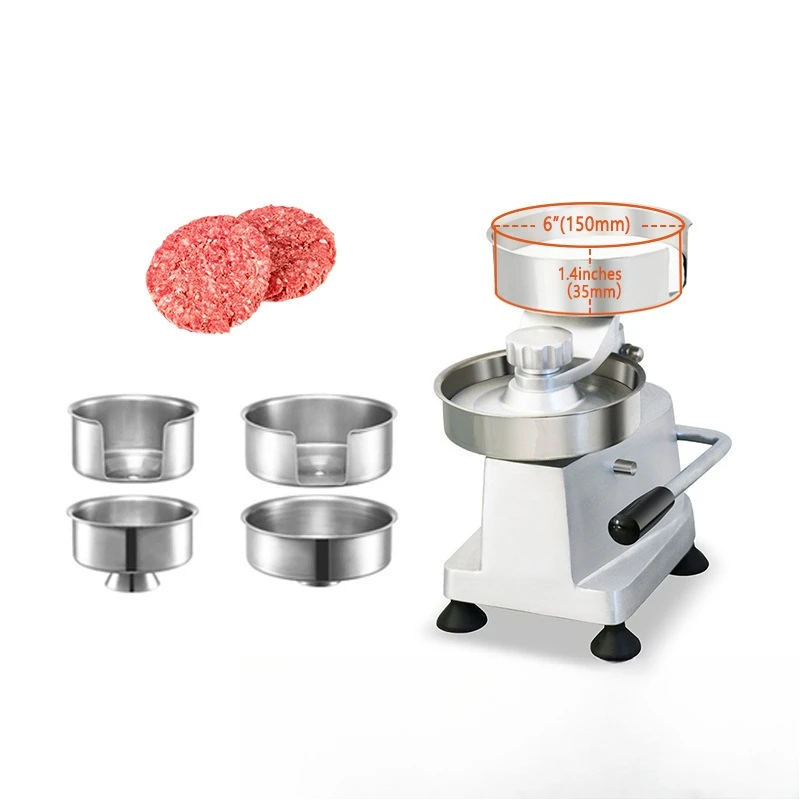 

Commercial luxury combination hamburger patty forming