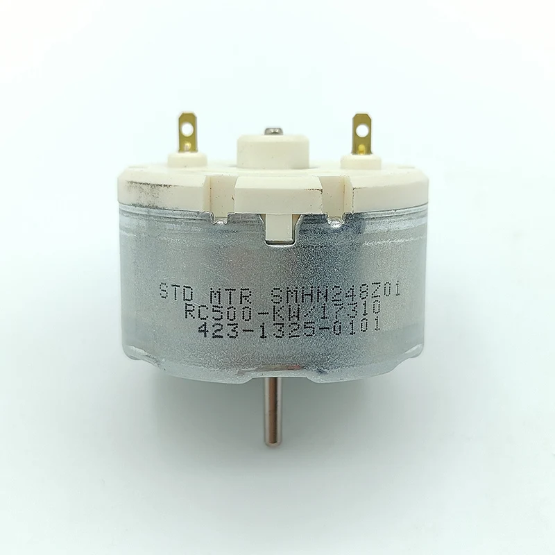 Standard Motor RC500-KW/17310 Mini RC500 Motor DC 6V-12V 9500RPM Micro 32mm Diameter Round Spindle Motor DIY Sweeper Robot Toy