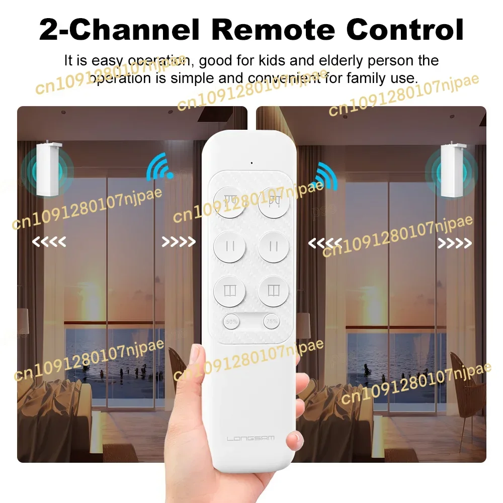 Электрический мотор для штор Tuya zigbee, мини-15 см, умная система управления жалюзи, Smart Life, совместимая с Alexa Google home Assistant