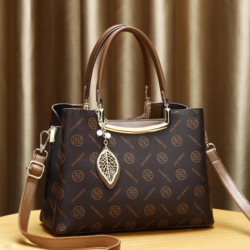 

Роскошная брендовая дизайнерская женская сумка, высококачественная повседневная сумка на плечо, большая вместительная классическая сумка через плечо, дорожная большая сумка