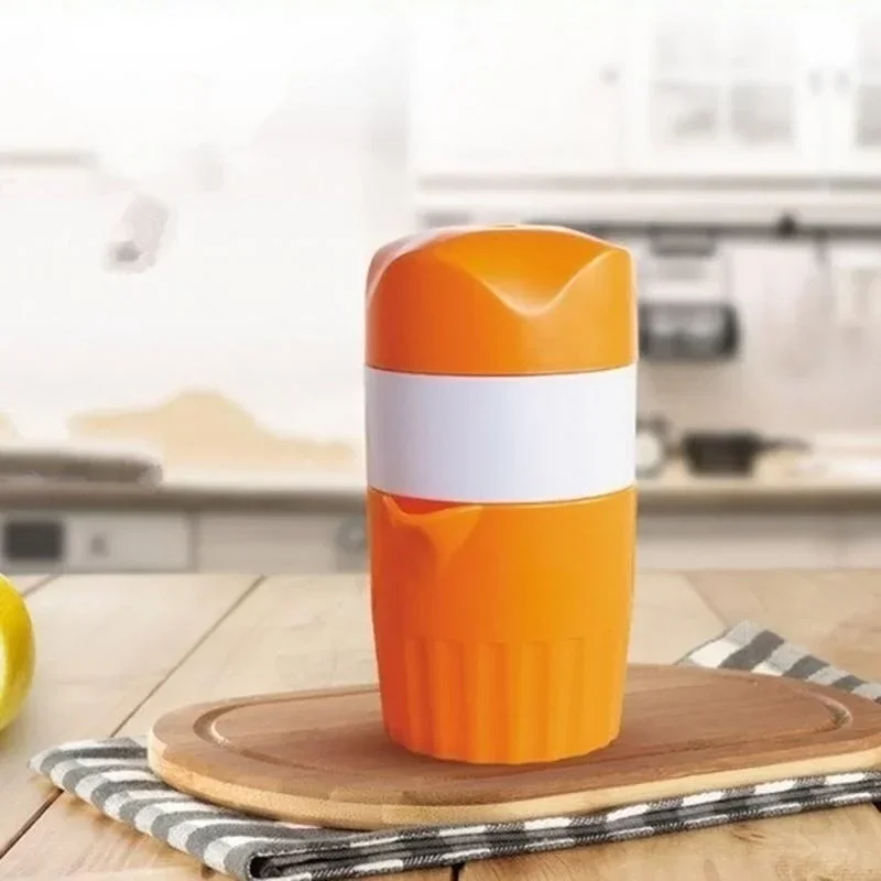 Useful Portable Mini Hand‑Press Manual Fruit Juicer Cup New Handheld Juice Maker For Travel Camping Outdoor Beverage Supply