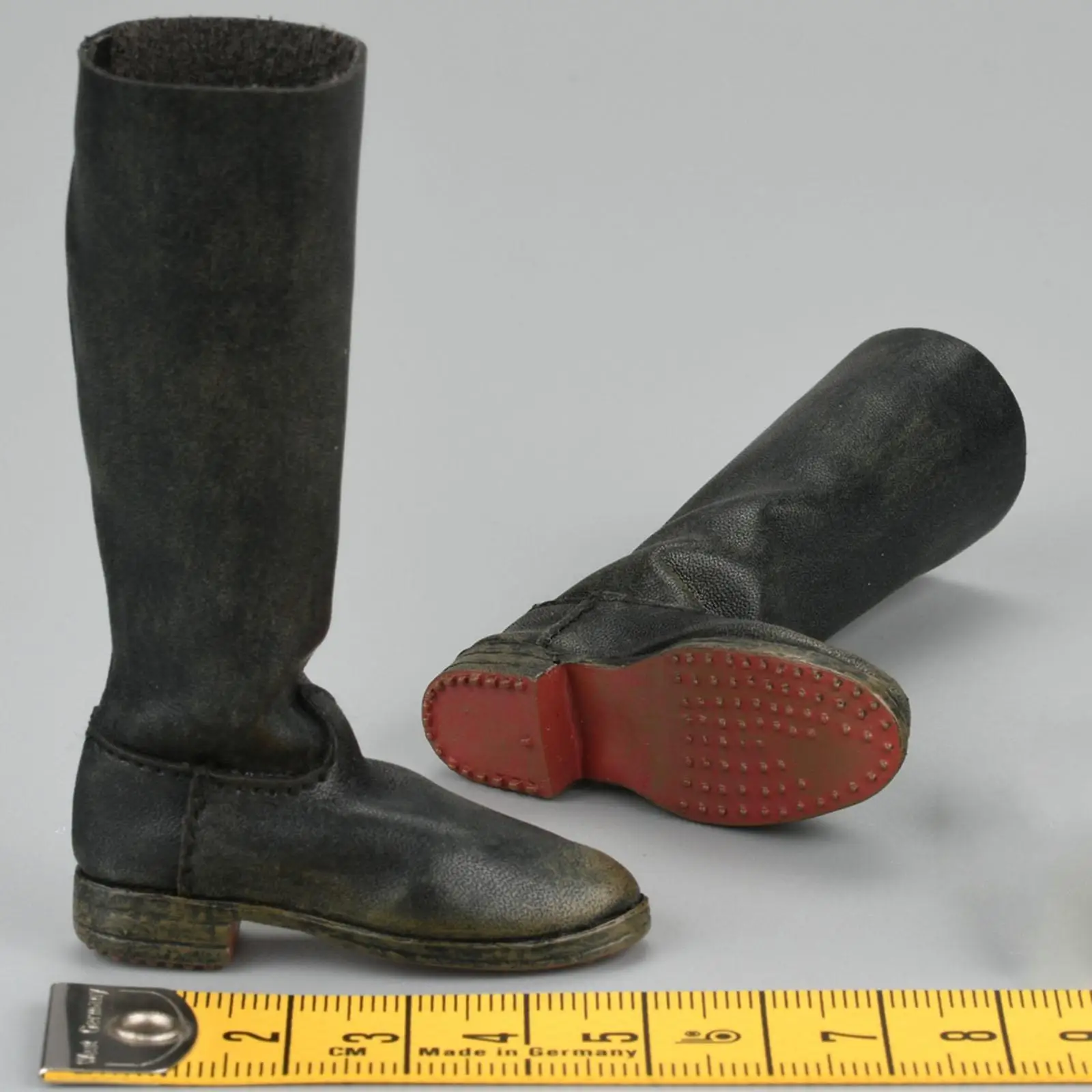 

1/6 Scale Figure Shoes Boots High Boots, Miniature Shoes, High Top Boots for 12