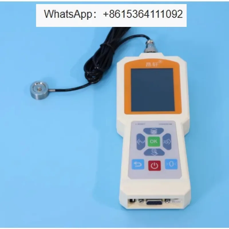 Micro sensor push-pull force meter graph display curve electronic tester 100kg digital pressure testing machine