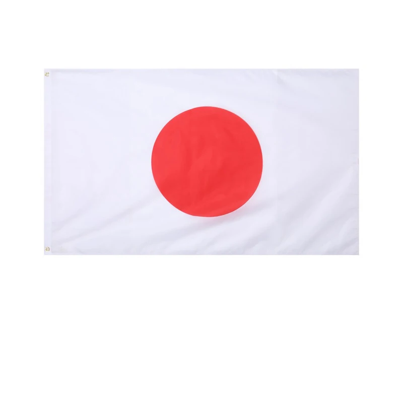 EOODLOVE Japan Flag High Quality Polyester Fabric Japan National Flag 90×150cm Indoor and Outdoor Hanging Flag