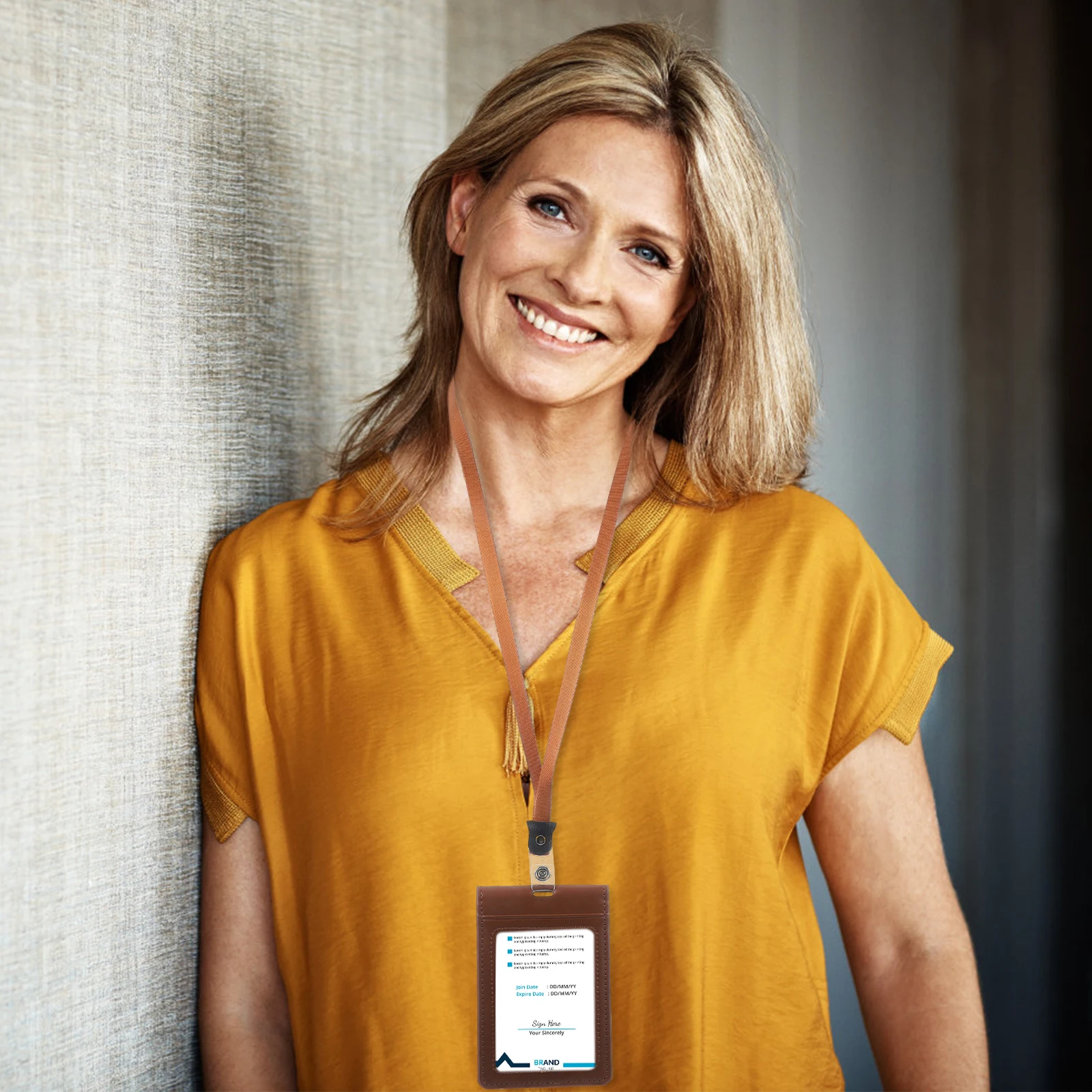 

Магнитный держатель для карт, защитный чехол из полиуретана, вертикальный держатель для удостоверений личности, кредитных карт, проездных на автобус, для работы и офиса