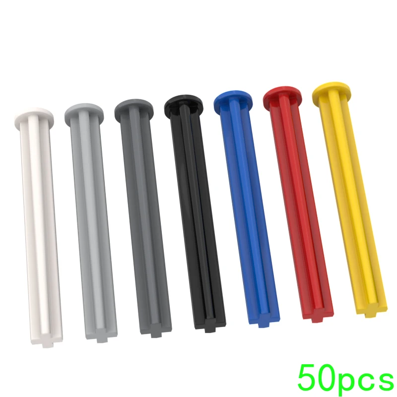 

50PCS High-Tech Assemble Particle 15462 1x5 Cross Shaft L 3 Building Blocks Kit Replaceable Part Toys For Children Gifts