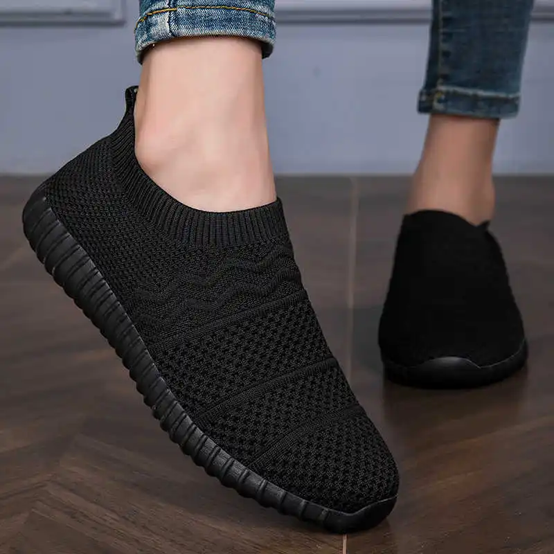 Thick Heel Autumn-spring Women's Luxury Sneakers Mules Women's Summer Shoes Run And Walk Sport On Sale Sports-leisure