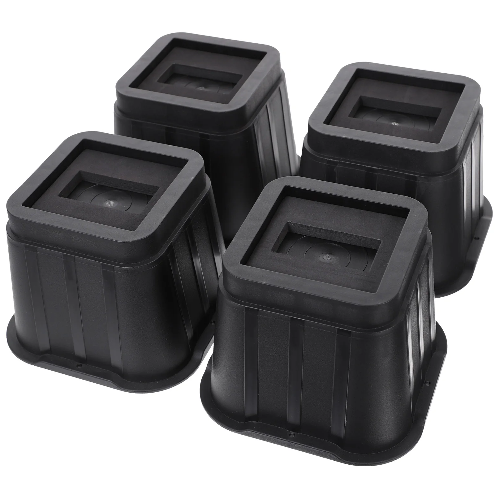 

4 set Furniture Feet Pads Non-Slip Riser For Hardwood Floors Protection Bed Couch Table Leveling Rubber Grippers Stopper