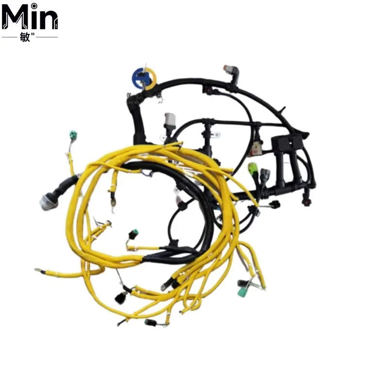 Manual Throttle Cable Console Wire Harness for Komatsu PC200-6  Replacement Parts 20Y-06-D1230 20Y-06-25140