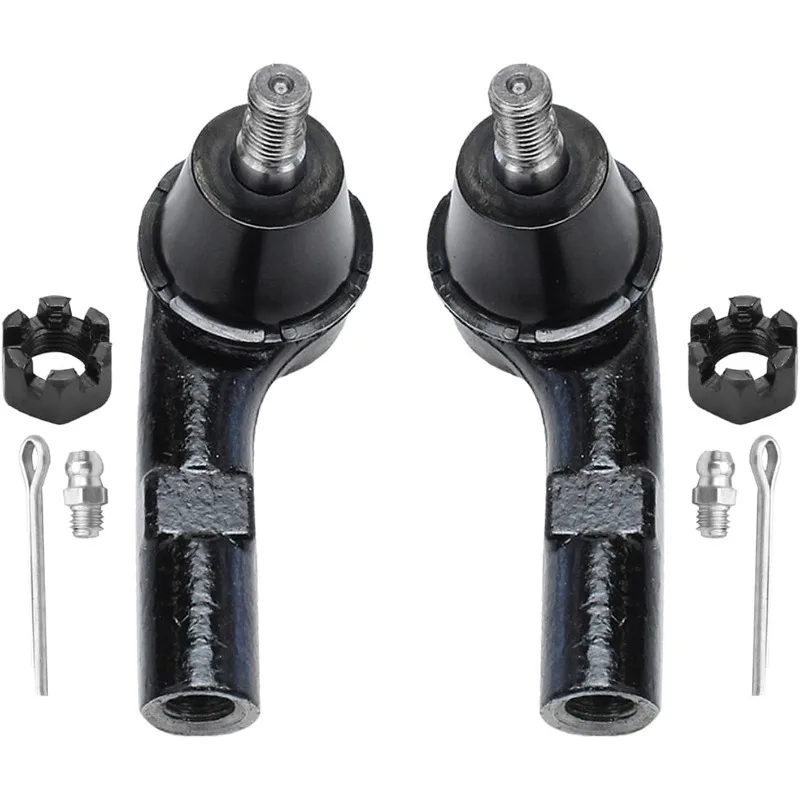 Detroit Axle - Kit sospensione anteriore da 12 pezzi per Jetta Golf Beetle, 2 bracci di controllo inferiori 2 giunti sferici inferiori interni