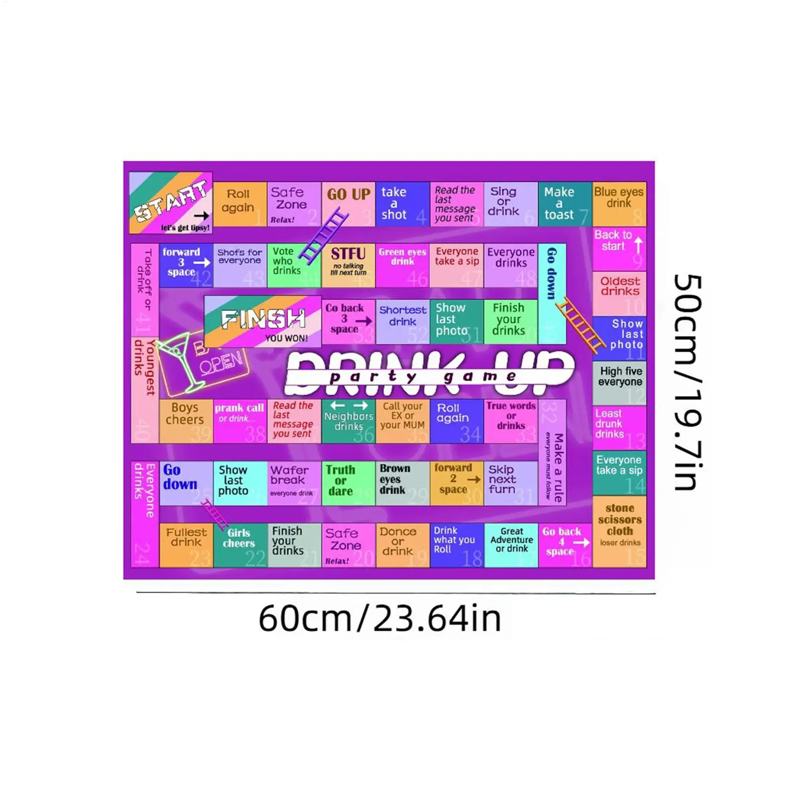 ألعاب حفلات الشرب، ألعاب لوحية نرد ممتعة للبالغين، أنشطة حفلات عائلية تفاعلية للتجمعات في الهواء الطلق والليل