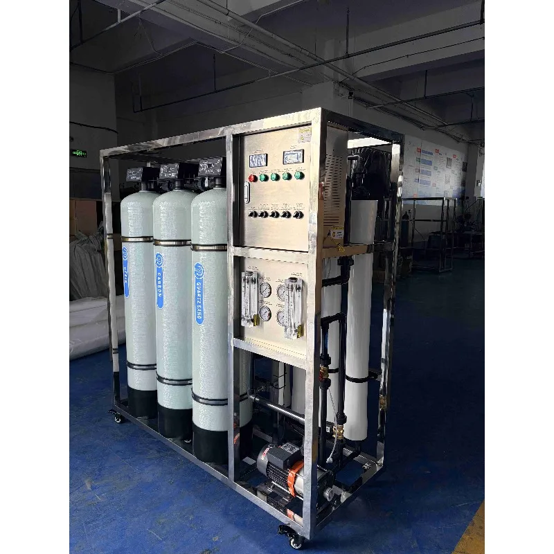 1000LPH Reverse Osmosis System 1TPH Industrial RO Water Treatment Plant Stainless Steel Pressure Vessel Purifier Mineral