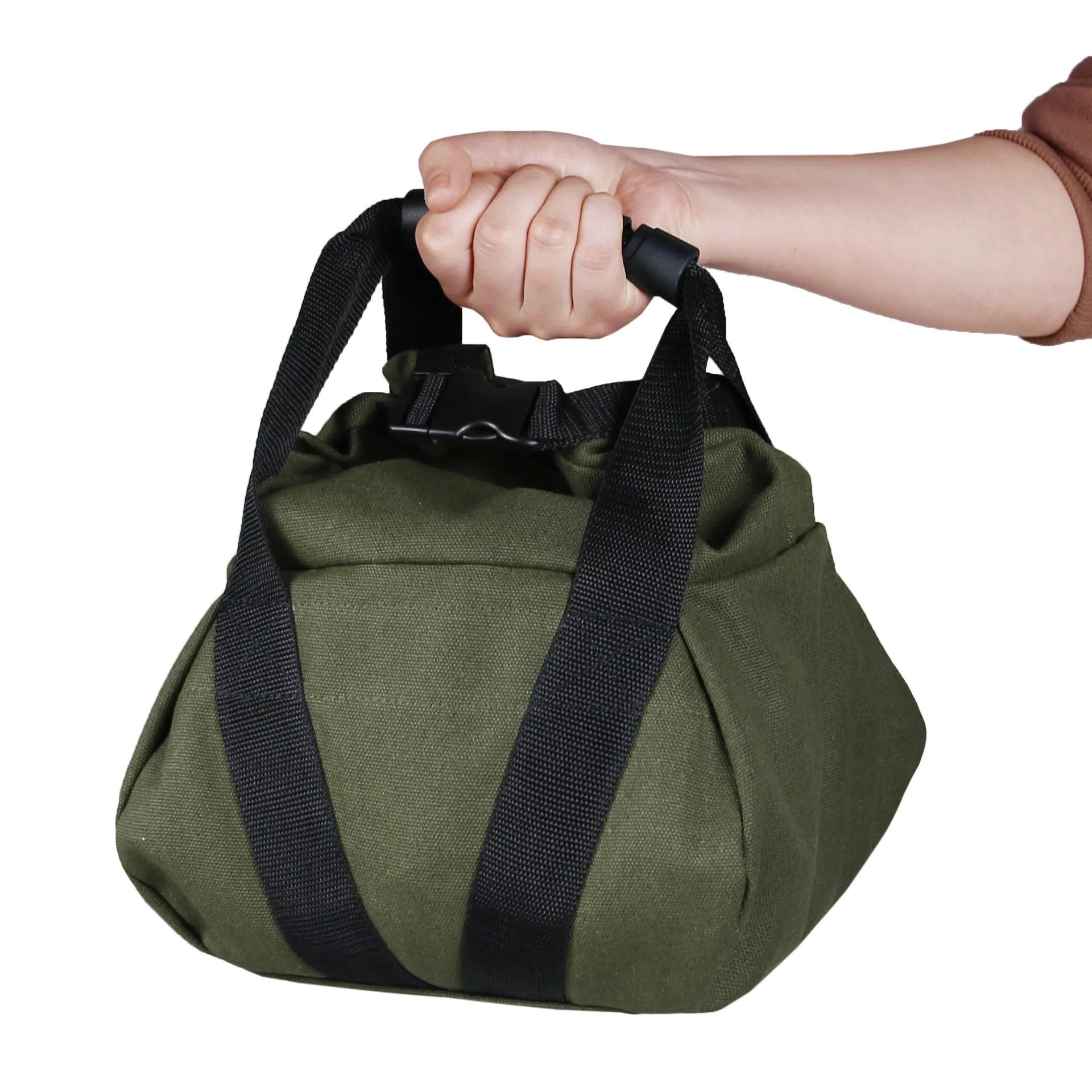 Wholesale Portable Empty Canvas Fitness Sandbag Weightlifting Sandbags Gym physical training bag