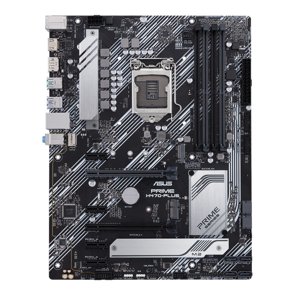 ASUS PRIME H470-PLUS Motherboard LGA 1200 B460 support i7-10700F