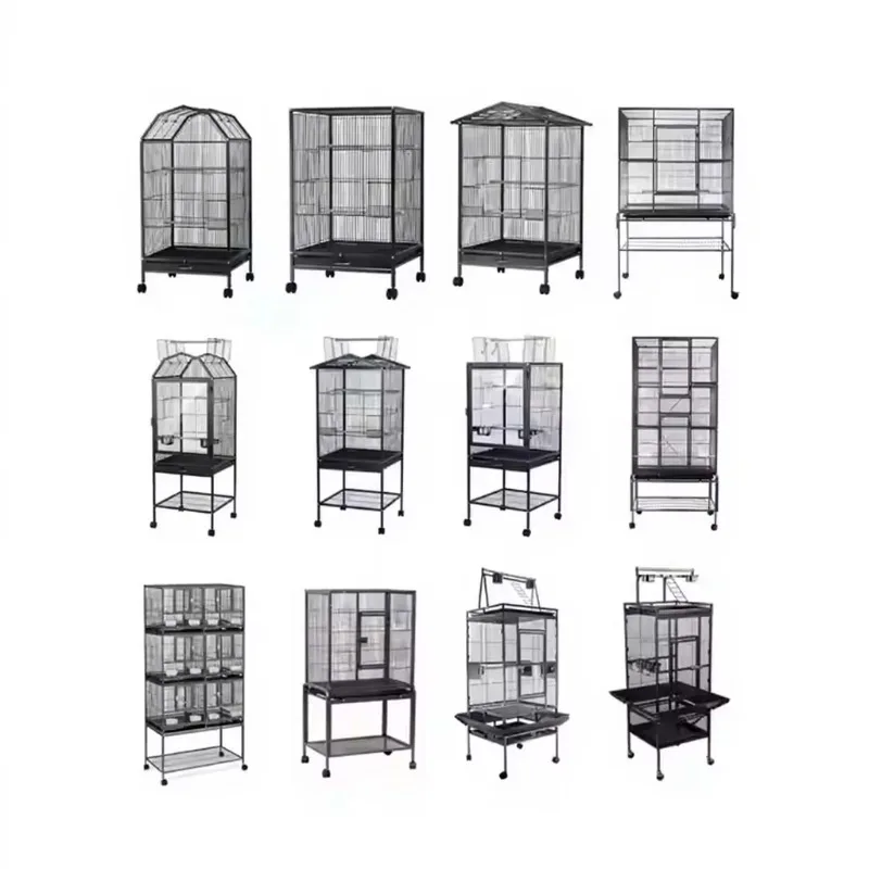 

Super Large Big Double Parrot Cage Iron Wire in House Luxury Outdoor Bird Cage Lovebirds Cage