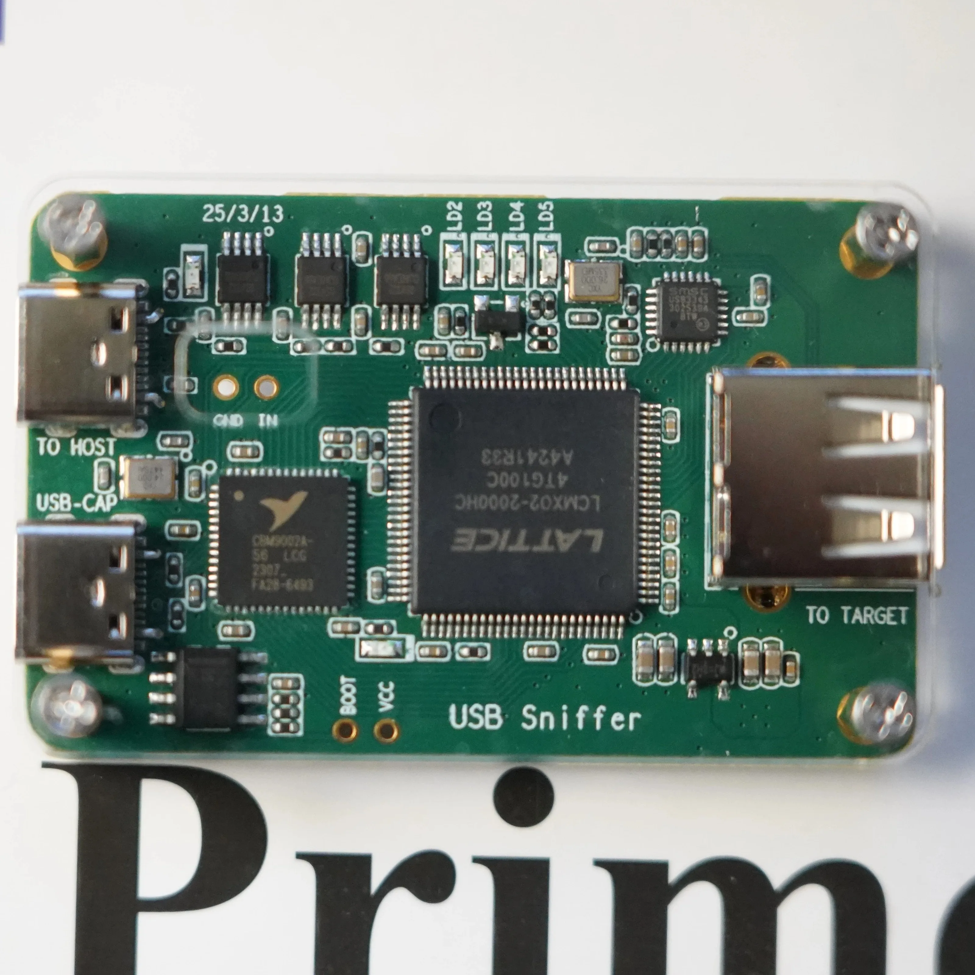 USB Protocol Analyzer USB Sniffer USB Data Analysis Tool Adapted to Wireshark
