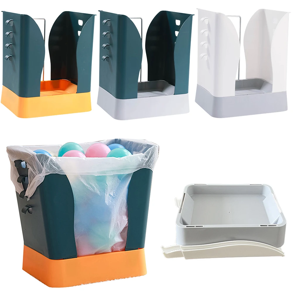 

Adjustable Trash Can Large Capacity Expandable Trash Can Household Trash Bucket Portable Waste Bin for Kitchen