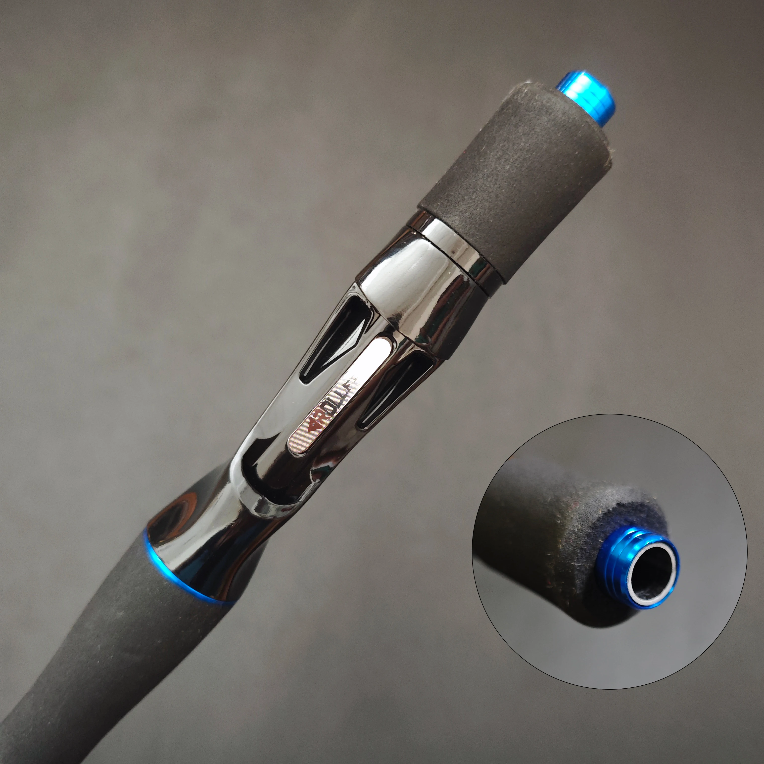 ROLLFISH 1,75m Kohlefaser-Titan-Spitze Tintenfisch-Angelrute Leichtgewichtige Salzwasser-Bootsangelrute mit Schneller Aktion – Detail 2