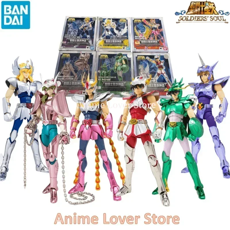 

In Stock Bandai Original Saint Seiya Cloth Myth Bronze Saints V1 revival Seiya Shiryu Ikki Shun Hyoga Jabu Anime Action Figures