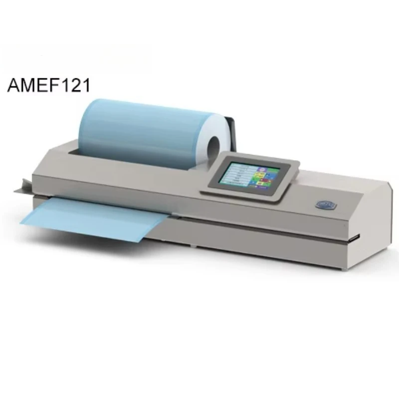OEM/ODM Manufacture Price of AMEF120/121 Fully Automatic and Multifunctional  Continuous Heat Sealing Bag Sealing Machine