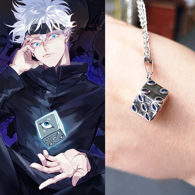 Anime Jujutsu Kaisen Necklace Gojo Satoru Itadori Yuji Cosplay Unisex Pendant Choker Jewelry Accessories Halloween Gift AliExpress