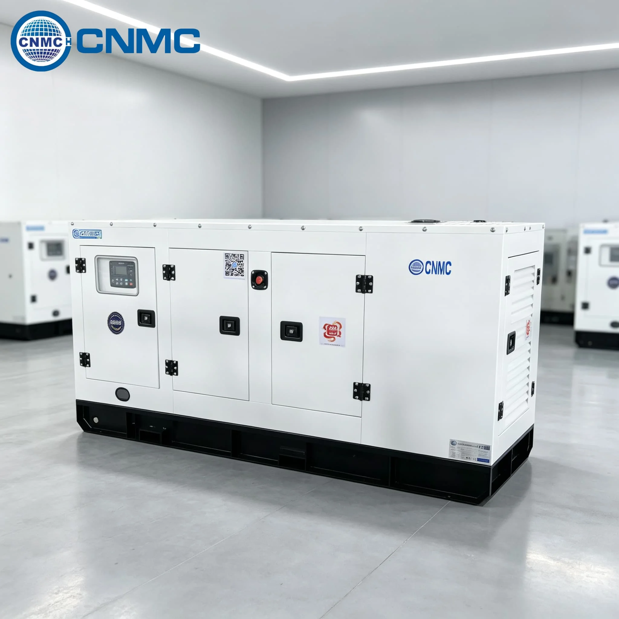 Electricity Generator 62.5KVA 100KVA 125KVA Silent Diesel Generator 380V 400V Emergency Power Supply With ATS CE UL Certified