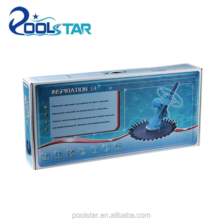 Automatyczny odkurzacz basenowy z 10-metrowym wężem Cicha membrana robocza Wspominaj funkcję ściany - do użytku w basenie