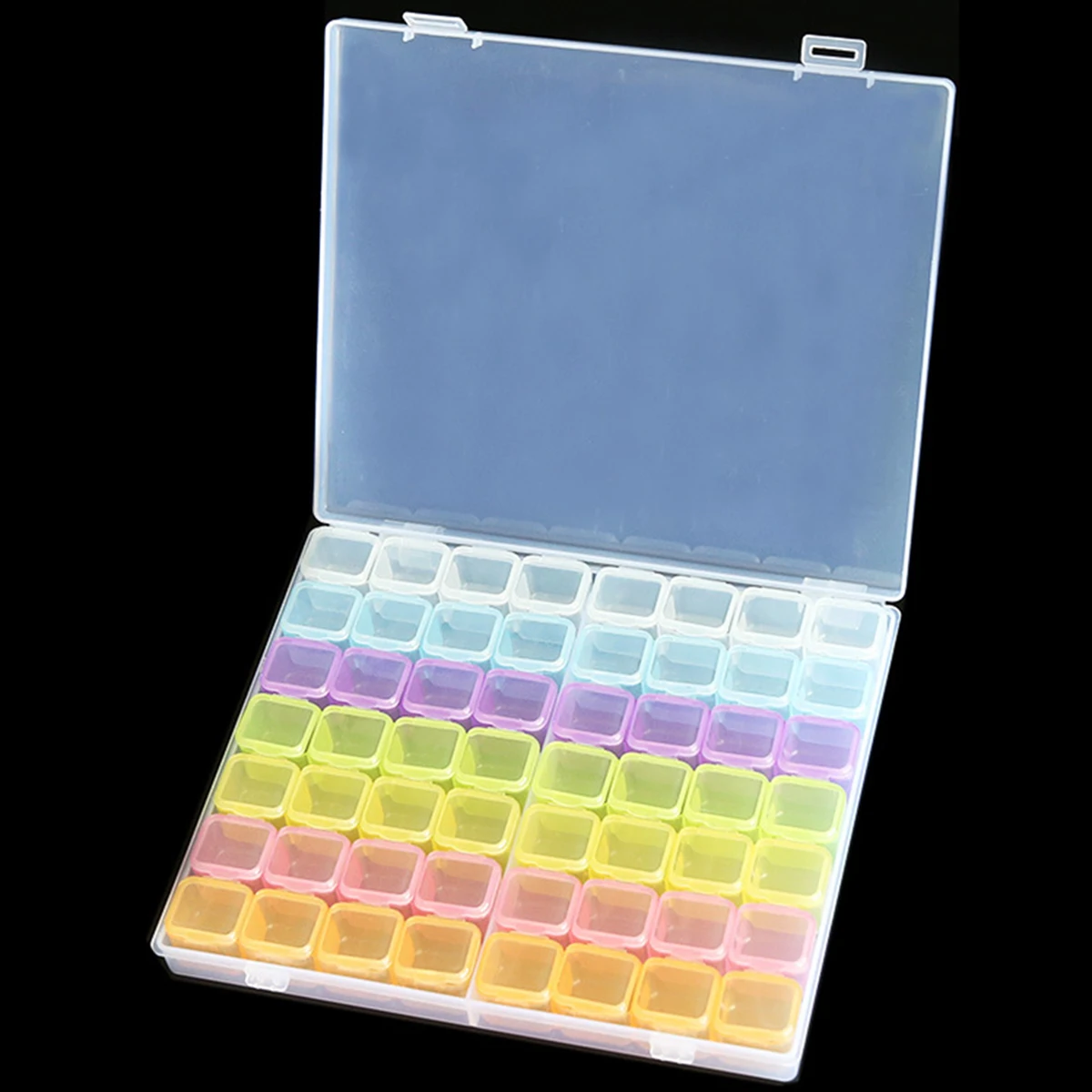1 st 28/32/48/56/64 Slots Plastic Opbergdoos, DIY Diamant Schilderen Kralen Bedels Sieraden Accessoires Organizer Box