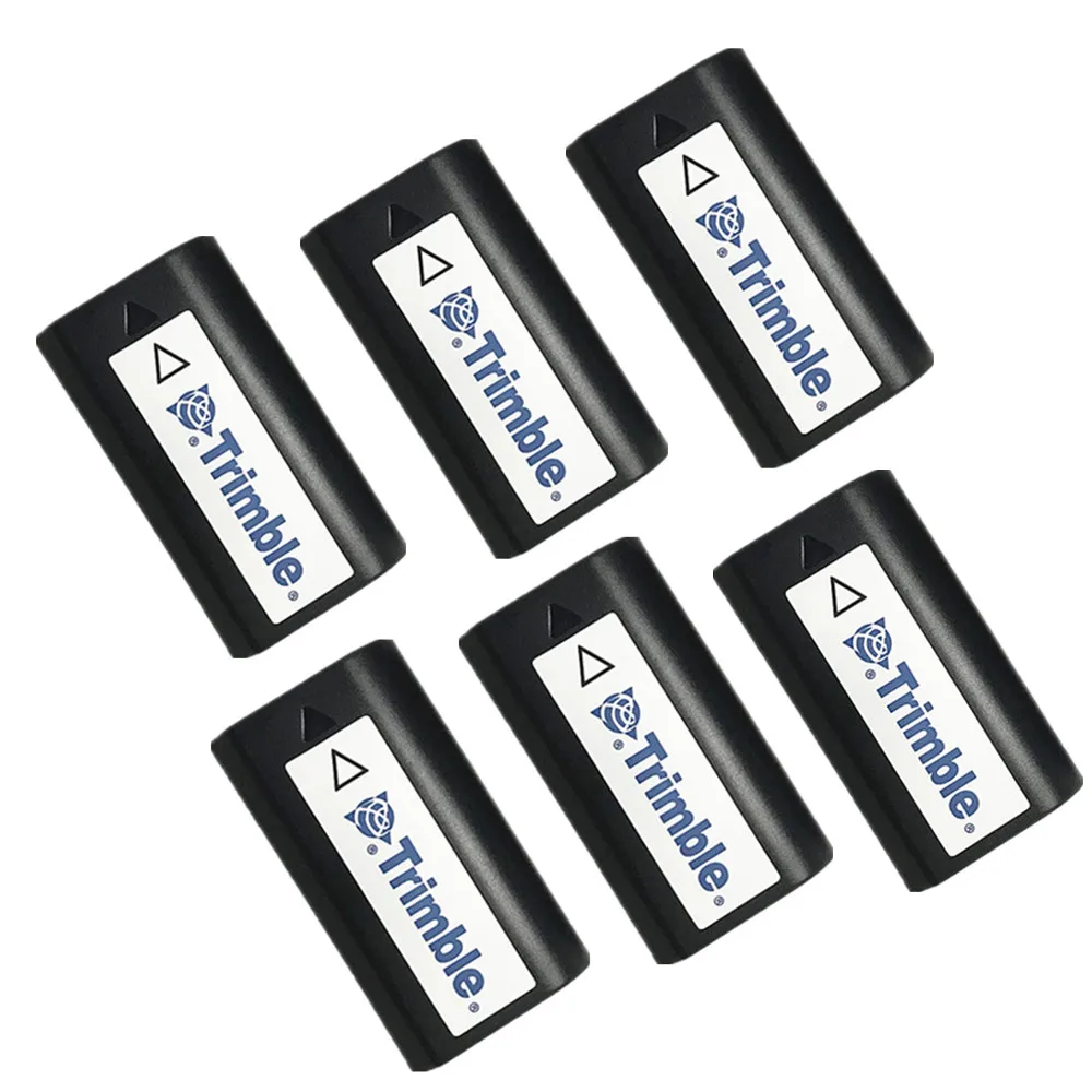 6pcs Higher Quality 3400mAh Battery Compatible With Trimble 54344 GPS Battery 5700 5800 MT1000 R7 R8 Surveying Instruments