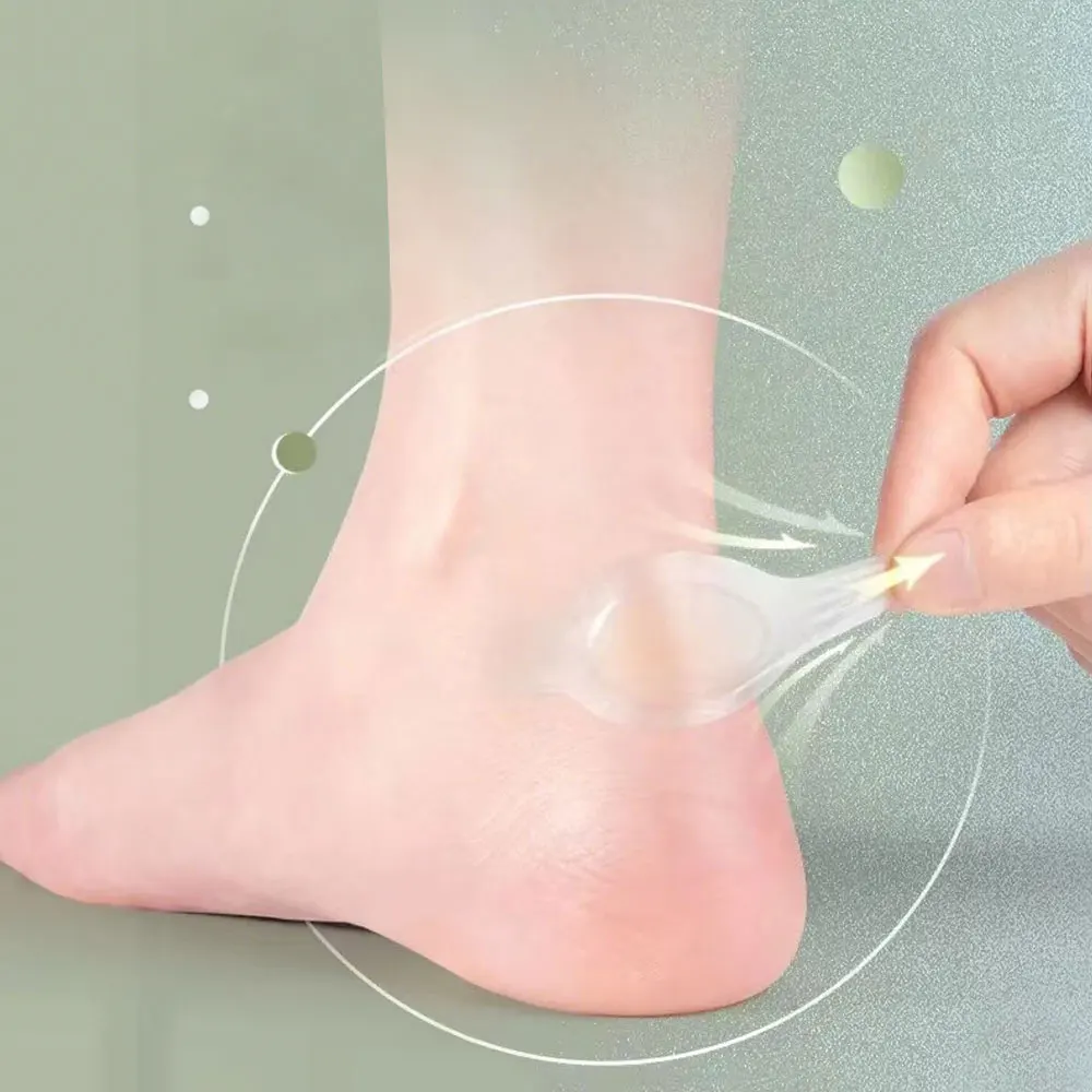 10 قطعة ملصقات أحذية هلام منصات الغروانية المائية الناعمة الإغاثة الألم بثور الأورام الذرة النسيج الاحتكاك ضغط كعب الألم التصحيح