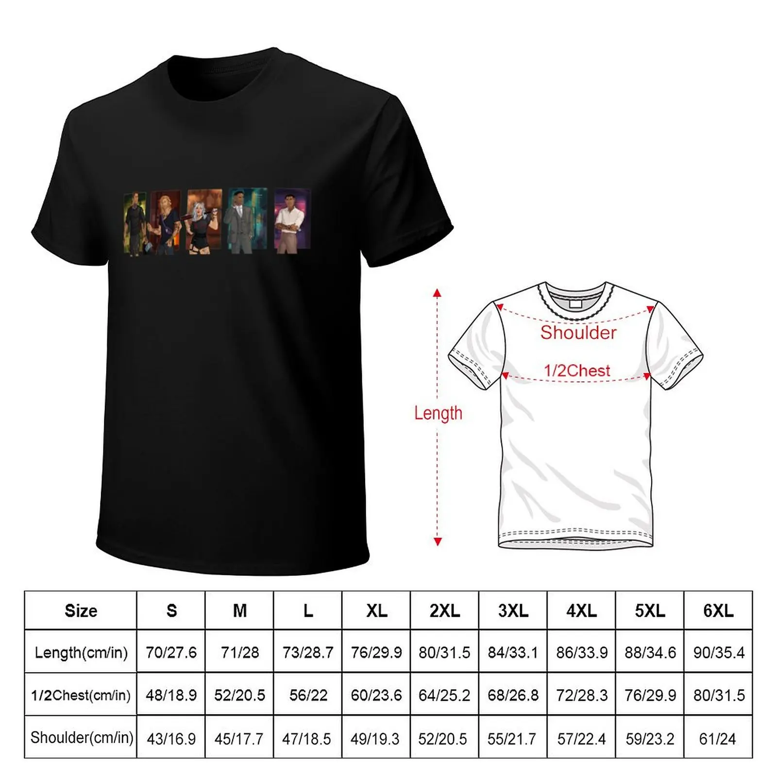 The 5 Vipers T-Shirt Durable Work Wear T-Shirt