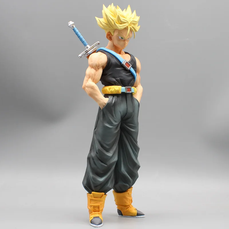 26.5cm Dragon Ball Trunks Infinite Z Fighters Anime Figure Model Gk Statue Boy Collection Desktop Decoration Ornament Toys Gifts