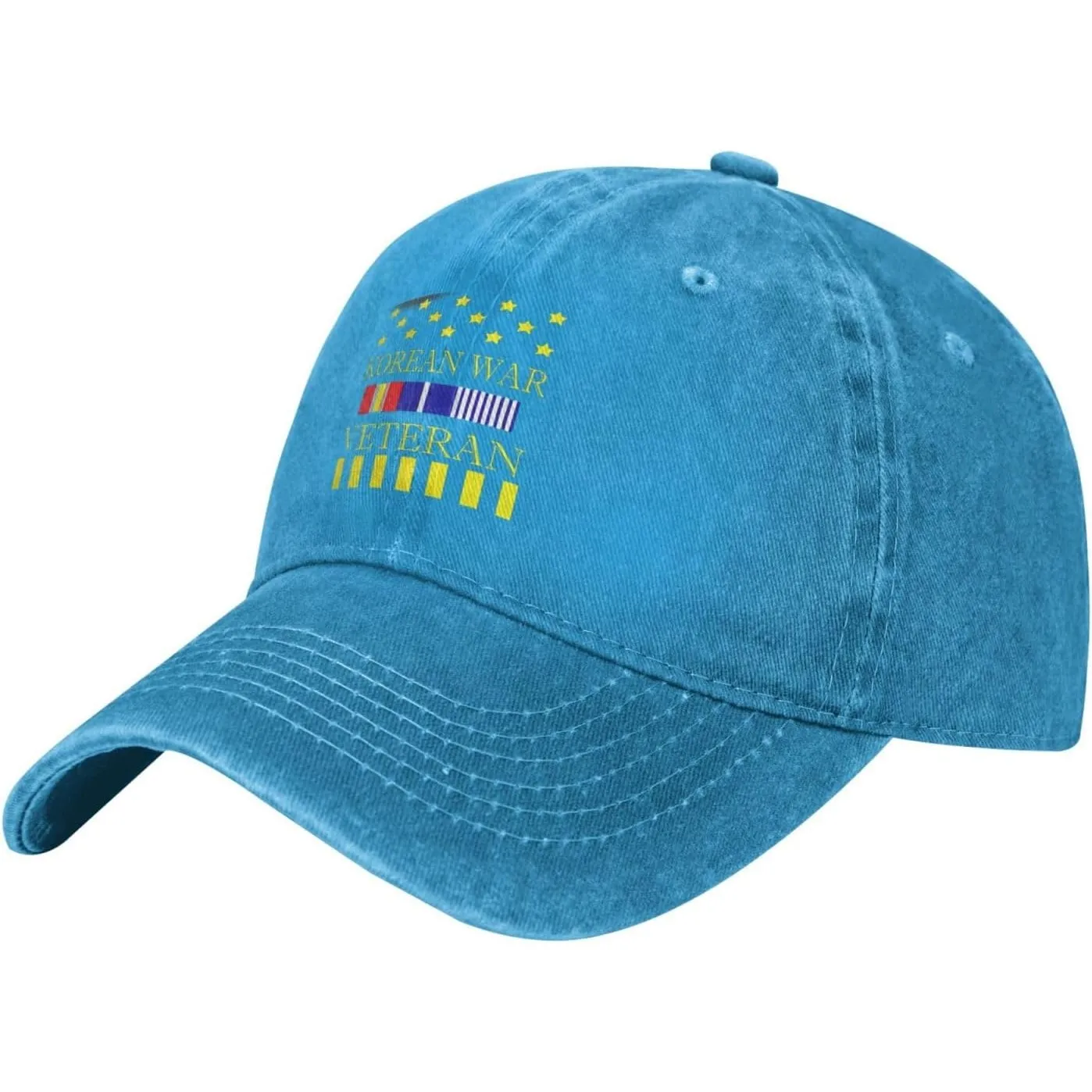 Korean-War-Veteran-Baseball-Cap-Washed-Cotton-Low-Profile-Unisex-Adjustable-Dad-Hat