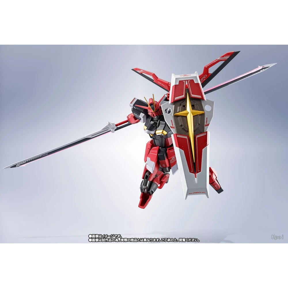 Oryginalny model do składania METAL ROBOT SOUL SWORD IMPULSE GUNDAM SPEC Ⅱ od Bandai, figurka akcji z anime, zabawka kolekcjonerska, ozdoba.
