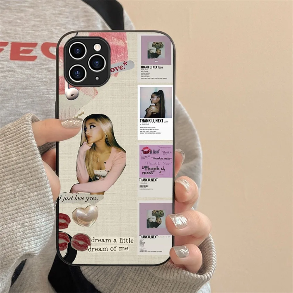 A-Ariana G-Grandes Phone Case For Iphone 15 11 13 14 Pro Max 7 8 Plus X Xr Xs Max Se2020 12mini Cover Case