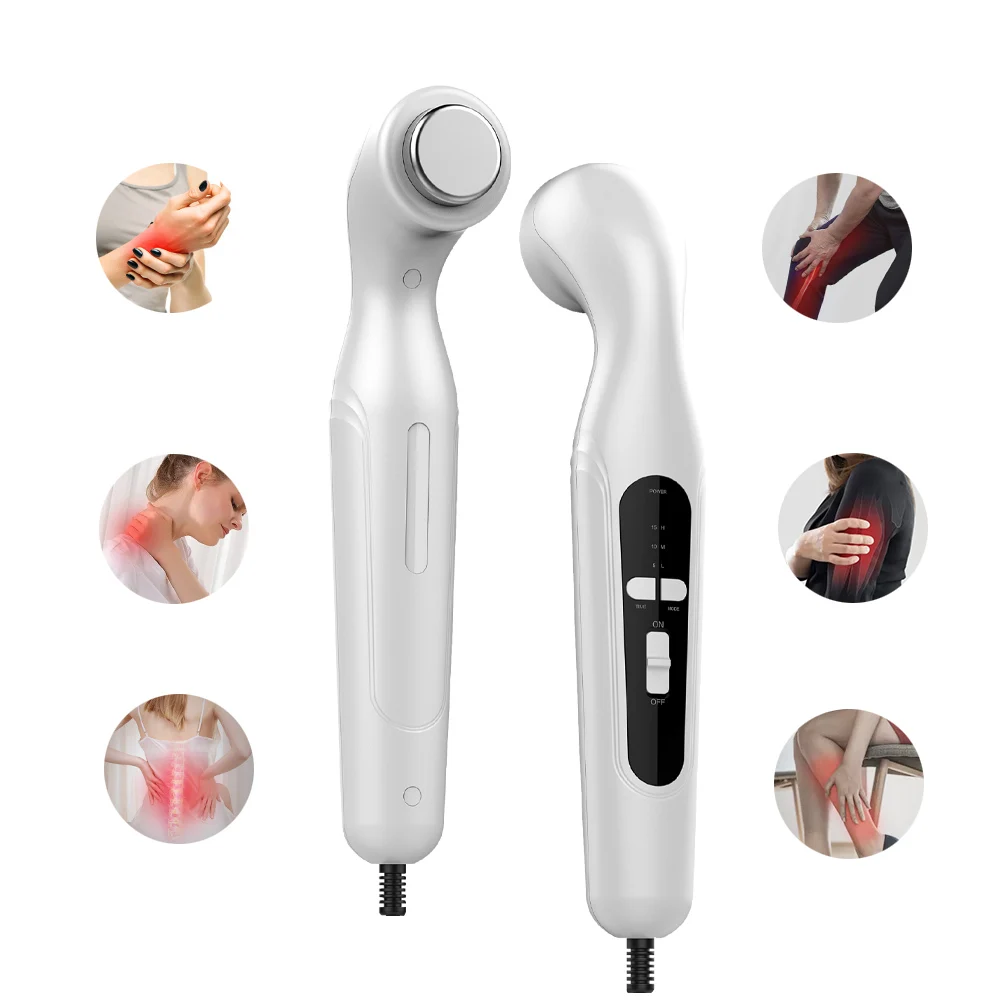 Shock Waves Physiotherapy Device Ultrasound Pain Relief Arthritis Physical Therapy Waist Arm Body Muscle Massager Machine