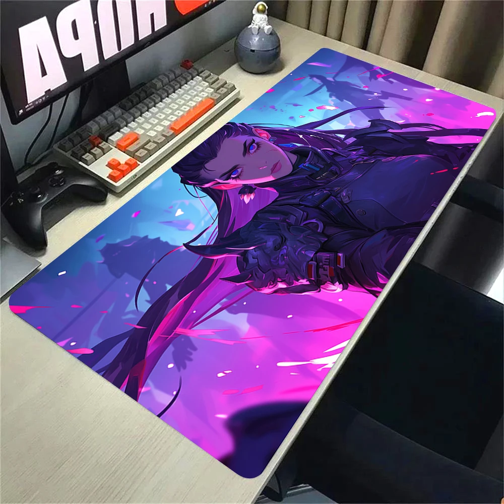 Killjoy Valorant Mouse Pad Gaming 30x80 Computer Custom New Mousepad 40x90 MousePads Natural Rubber Anti Slip Soft PC Table Mat