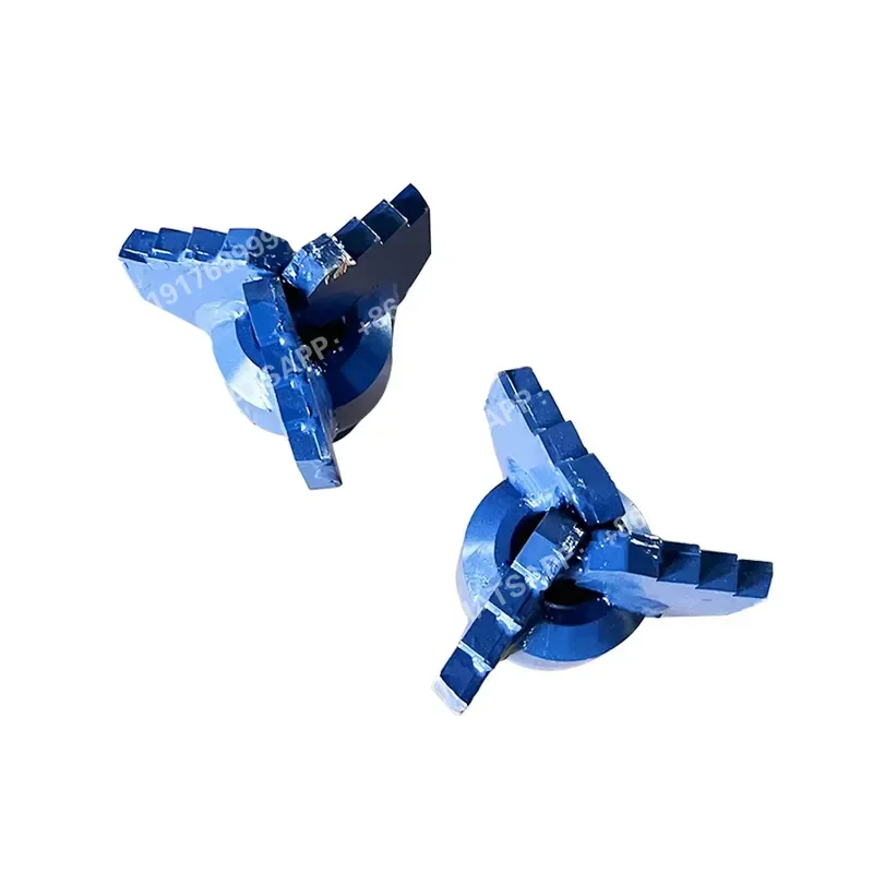 4inch 6inch 8inch Scraper Drill Bits 3 Wing Alloy Diamond Drill Bit for Water Well